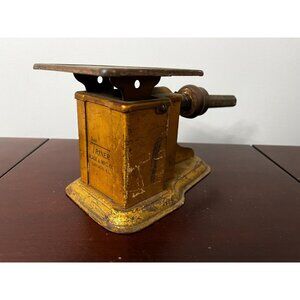 Antique Triner Scale & MFG Co Chicago Il Postal or candy brass colored